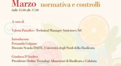Seminario DAFE OTA Basical: ‘Principali infestanti dell’industria alimentare; normativa e controlli’
